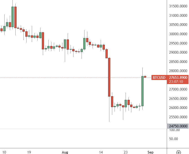 Bitcoin: Daily Chart