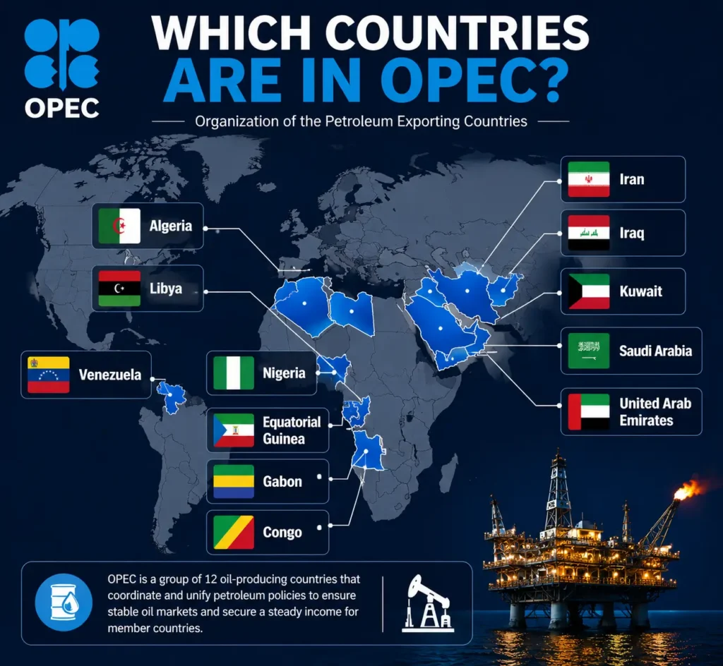 opec official member country