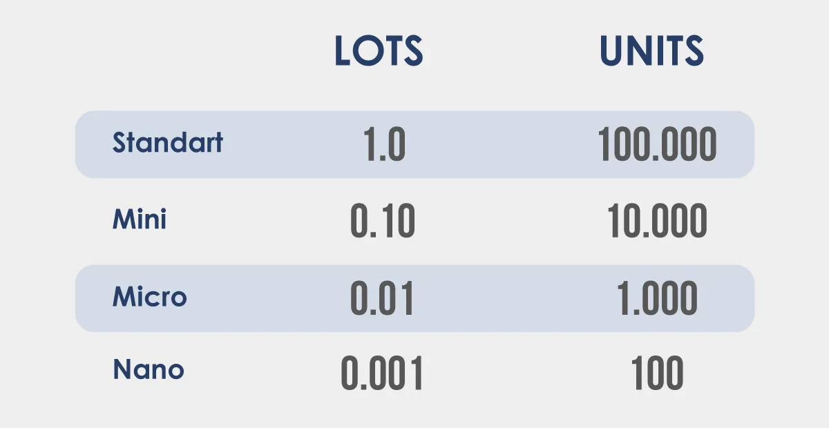 lot size and pips