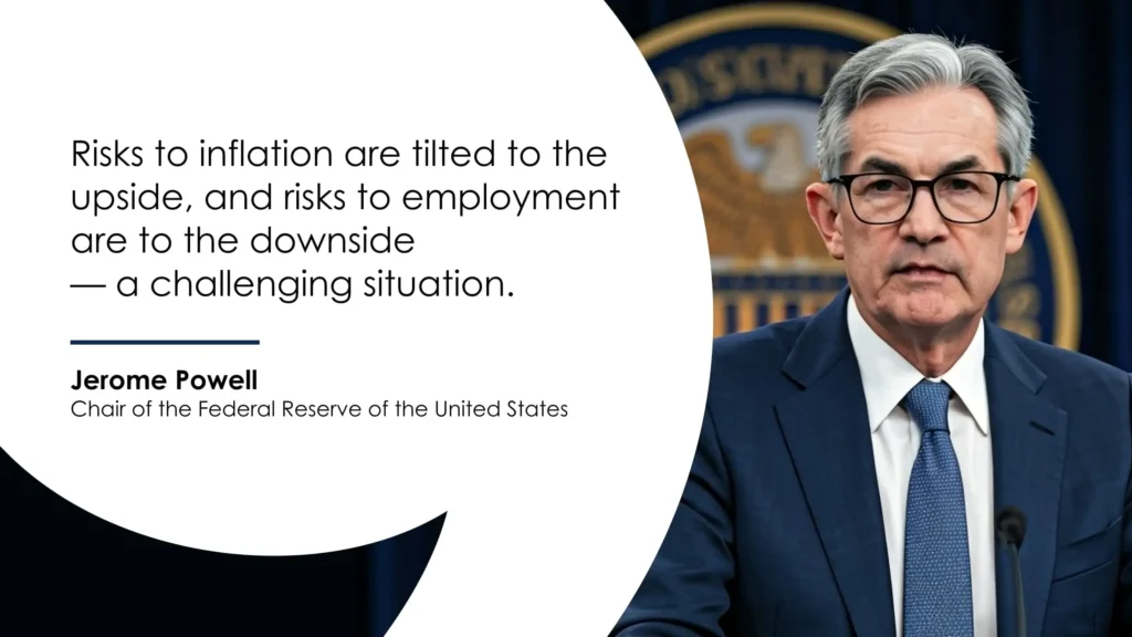 jerome powell september 2025 quote