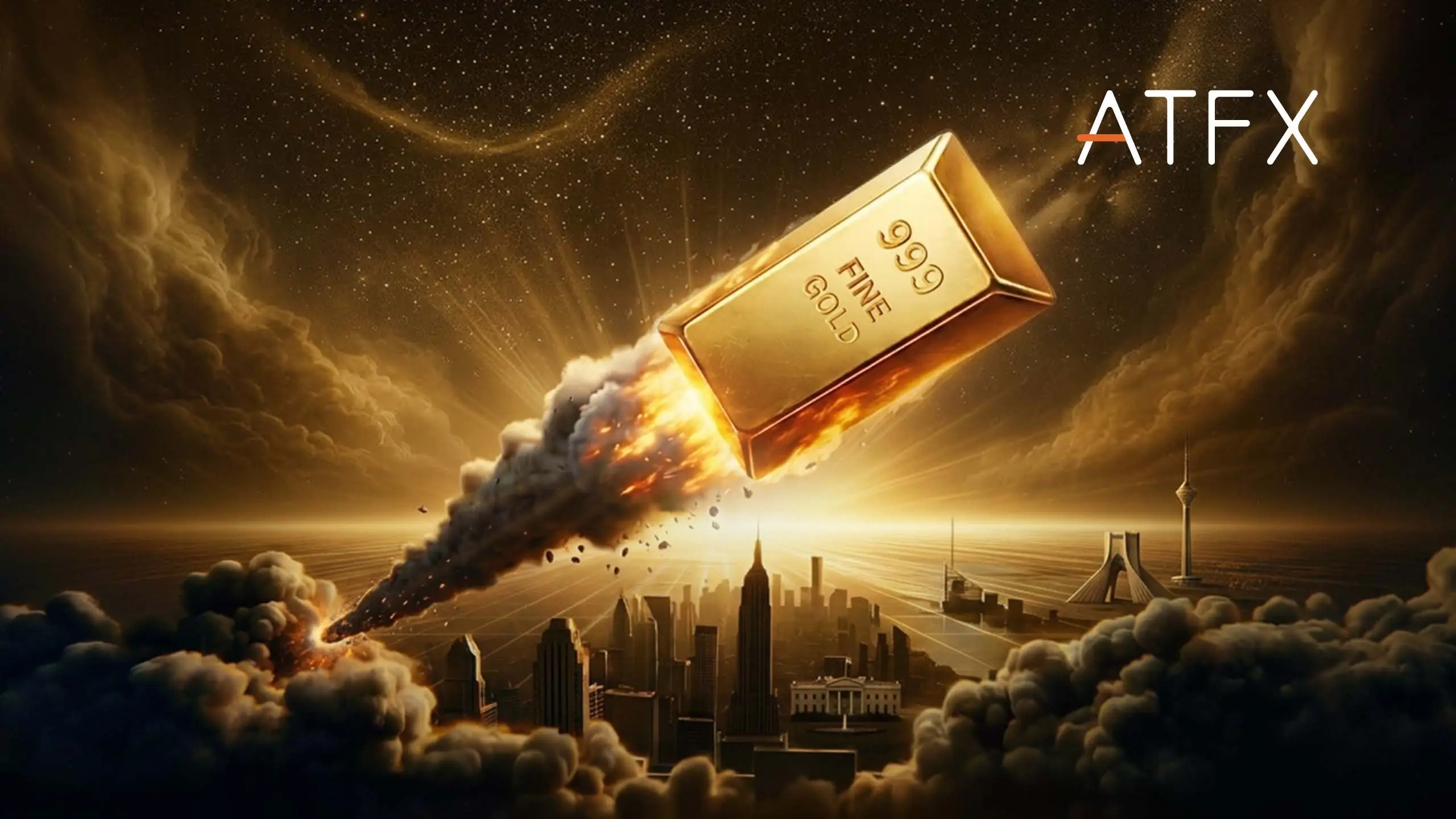 Gold Surges as US-iran Talk Optimism Pressures Dollar